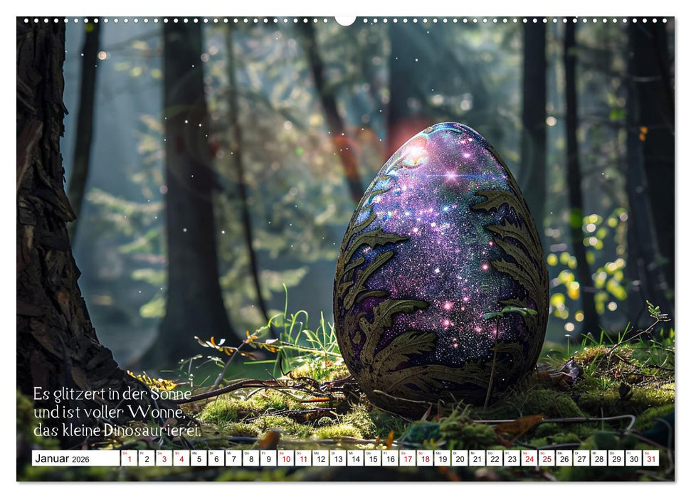 Ein Saurier namens Sori (CALVENDO Premium Wandkalender 2026)