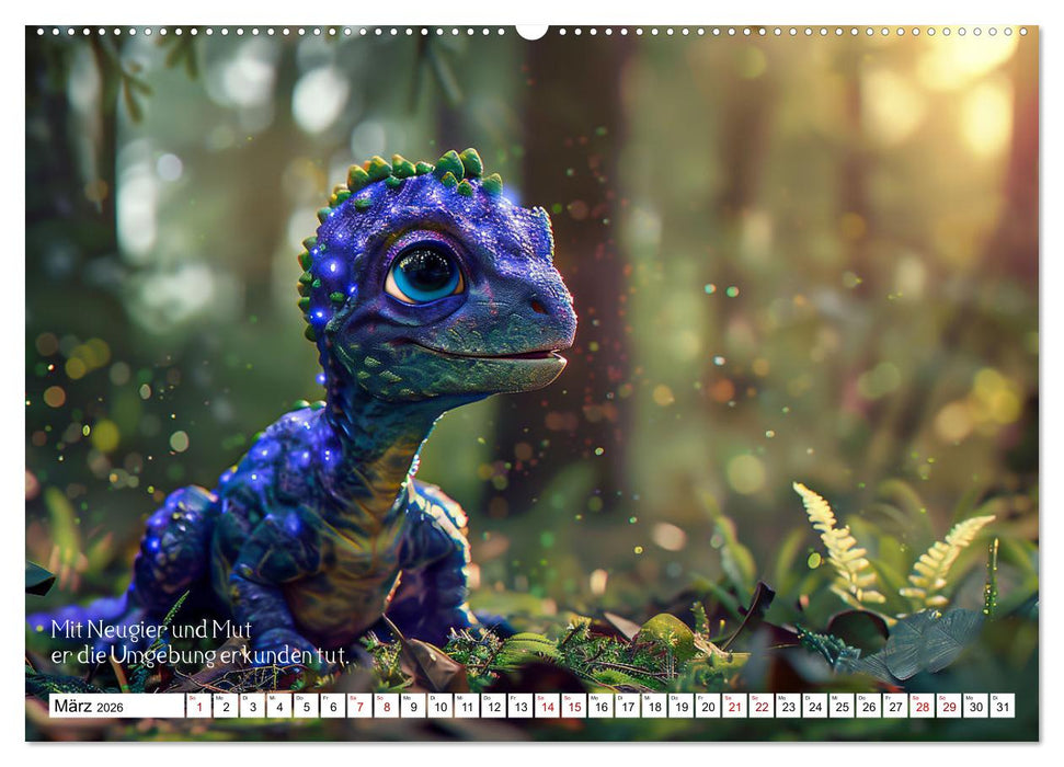 Ein Saurier namens Sori (CALVENDO Premium Wandkalender 2026)