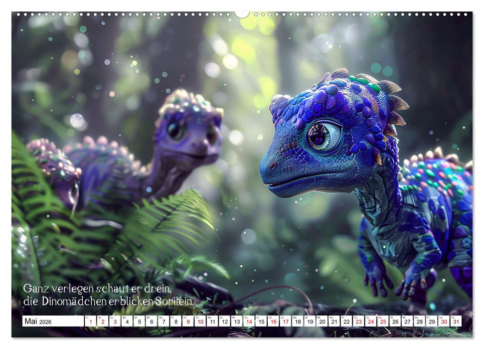 Ein Saurier namens Sori (CALVENDO Premium Wandkalender 2026)