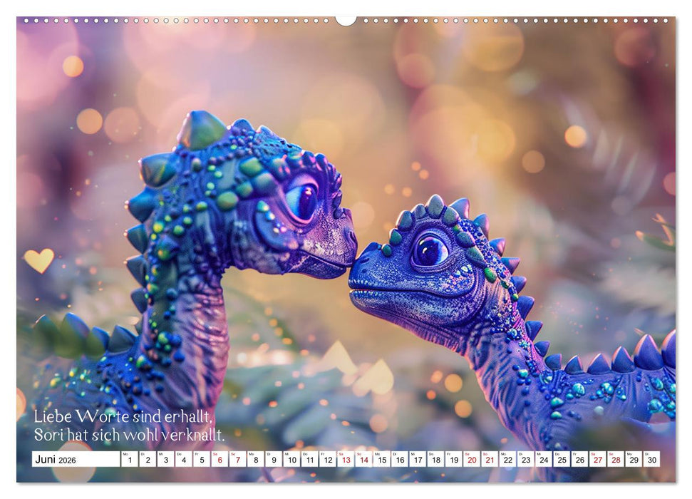 Ein Saurier namens Sori (CALVENDO Premium Wandkalender 2026)