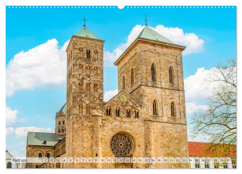 Historisches Osnabrück - Niedersachsen (CALVENDO Premium Wandkalender 2026)