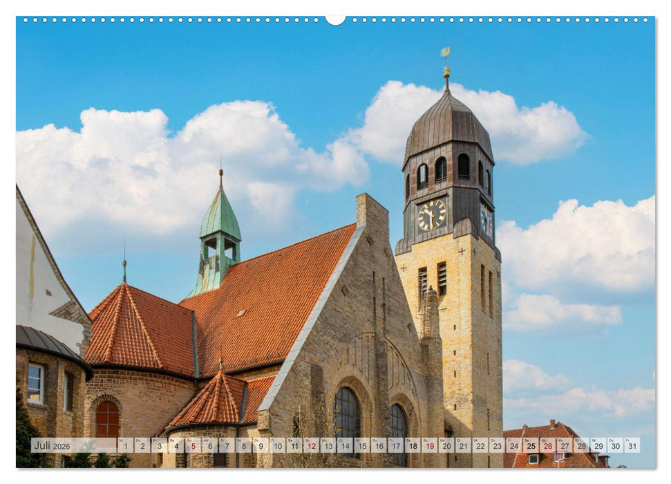 Historisches Osnabrück - Niedersachsen (CALVENDO Premium Wandkalender 2026)
