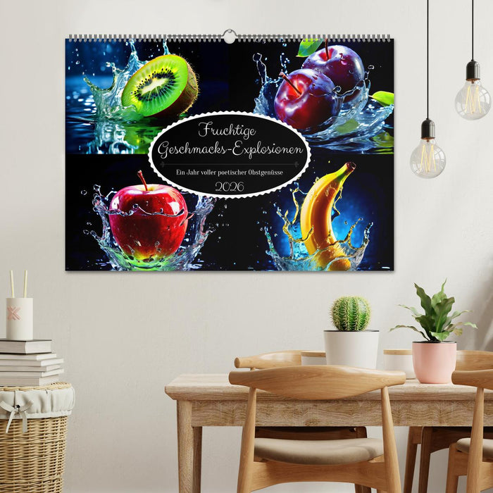 Fruchtige Geschmacks-Explosionen (CALVENDO Wandkalender 2026)