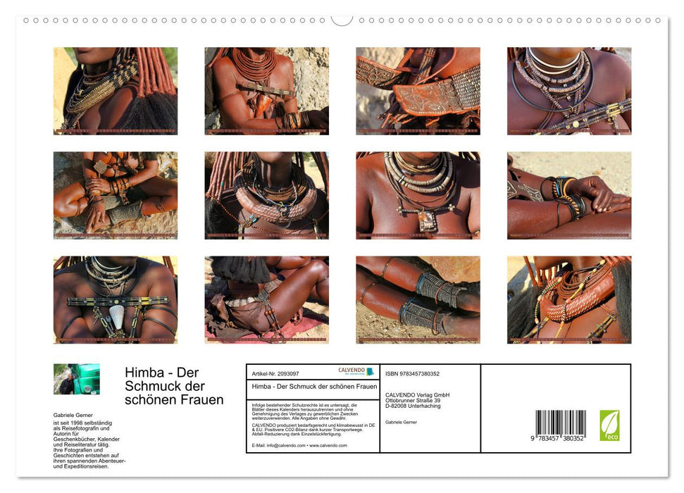 Himba - Der Schmuck der schönen Frauen (CALVENDO Premium Wandkalender 2026)