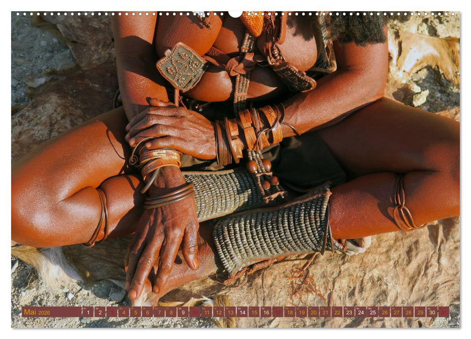 Himba - Der Schmuck der schönen Frauen (CALVENDO Premium Wandkalender 2026)