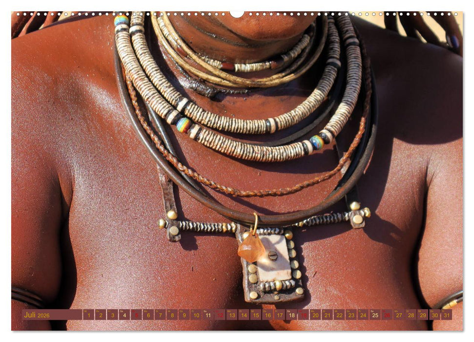 Himba - Der Schmuck der schönen Frauen (CALVENDO Premium Wandkalender 2026)