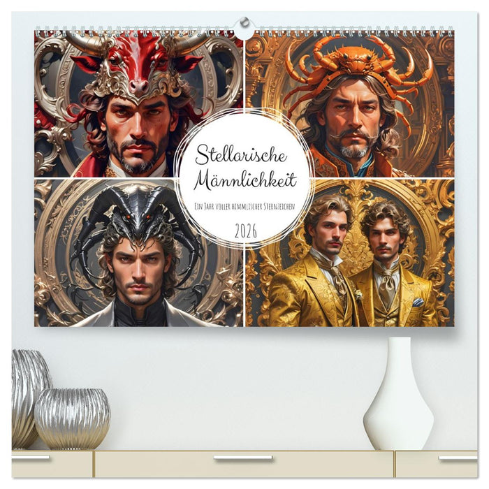 Stellarische Männlichkeit (CALVENDO Premium Wandkalender 2026)