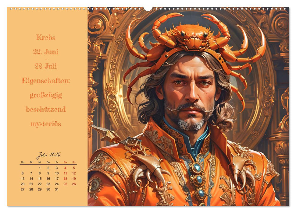 Stellarische Männlichkeit (CALVENDO Premium Wandkalender 2026)