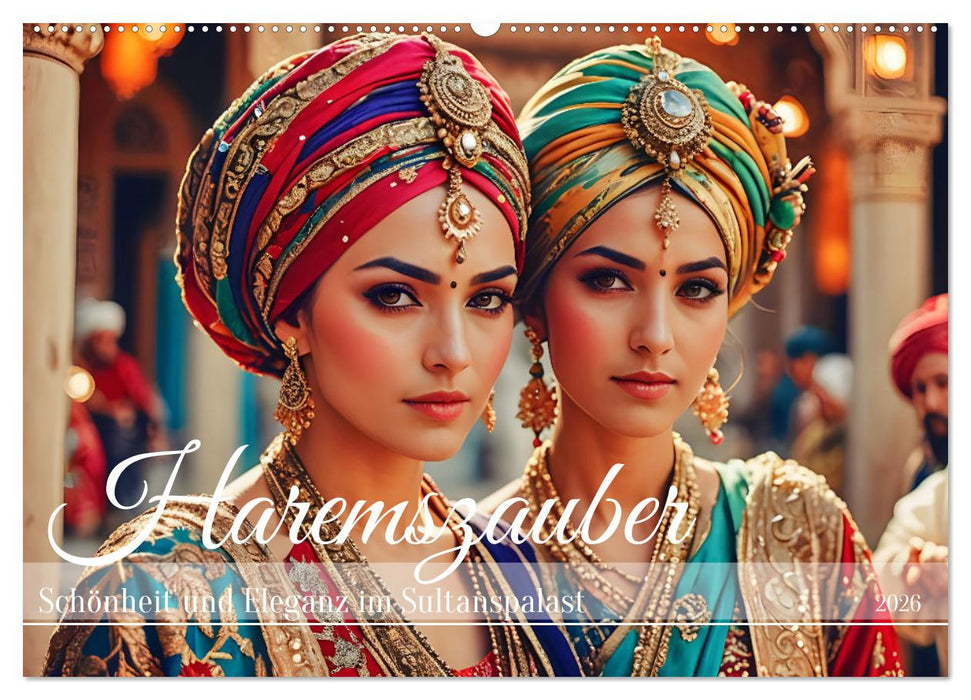 Haremszauber (CALVENDO Wandkalender 2026)