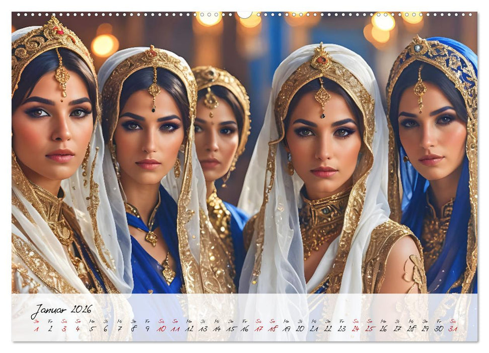Haremszauber (CALVENDO Wandkalender 2026)