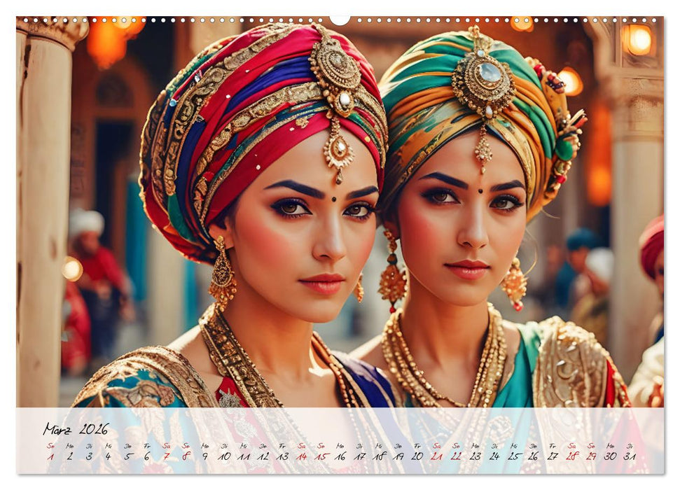 Haremszauber (CALVENDO Wandkalender 2026)