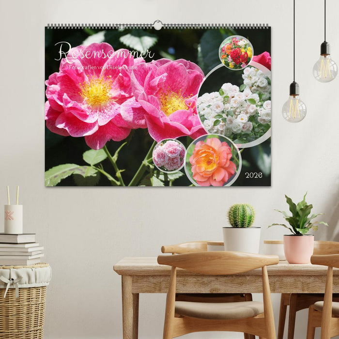 Rosensommer (CALVENDO Wandkalender 2026)
