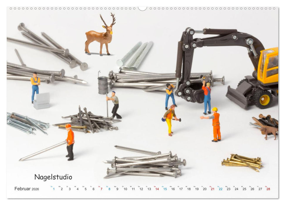 Büstenhalter ... und andere Mini-Welten (CALVENDO Premium Wandkalender 2026)