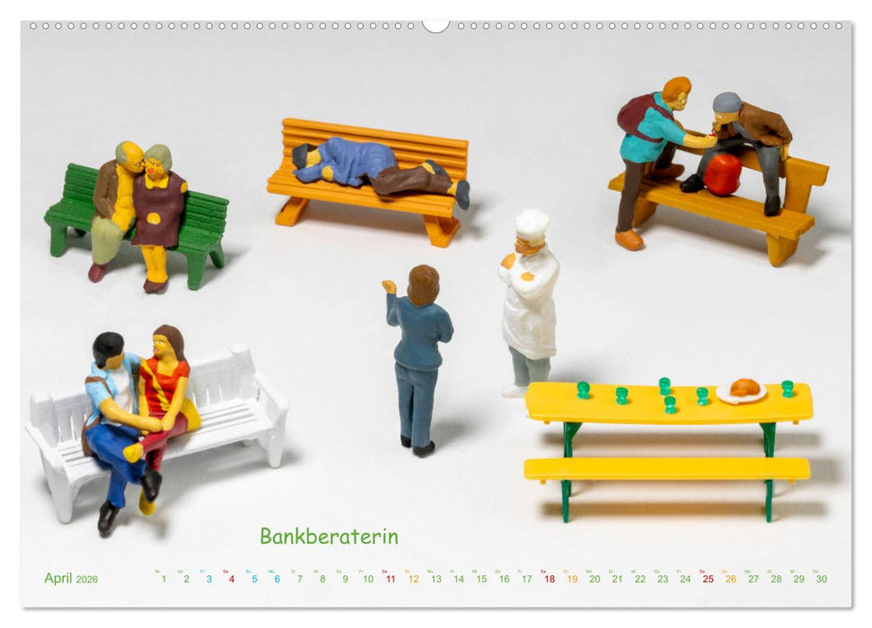 Büstenhalter ... und andere Mini-Welten (CALVENDO Premium Wandkalender 2026)