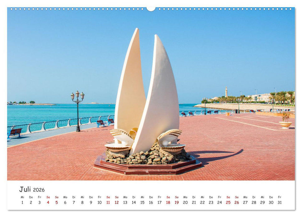 Abu Dhabi - Bezaubernde Metropole (CALVENDO Premium Wandkalender 2026)