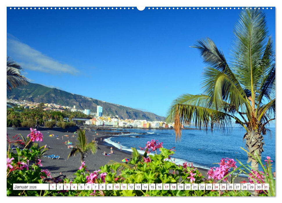 Teneriffa Insel der Glückseligen (CALVENDO Premium Wandkalender 2026)