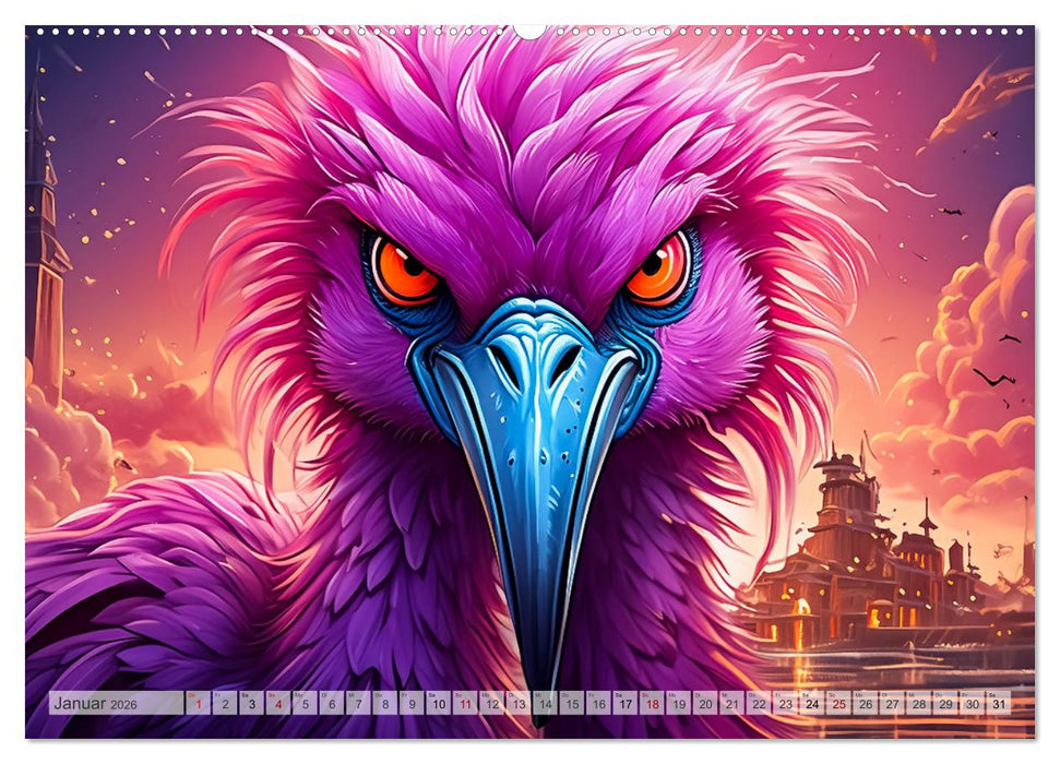 Bittersüße Miesepeter (CALVENDO Wandkalender 2026)