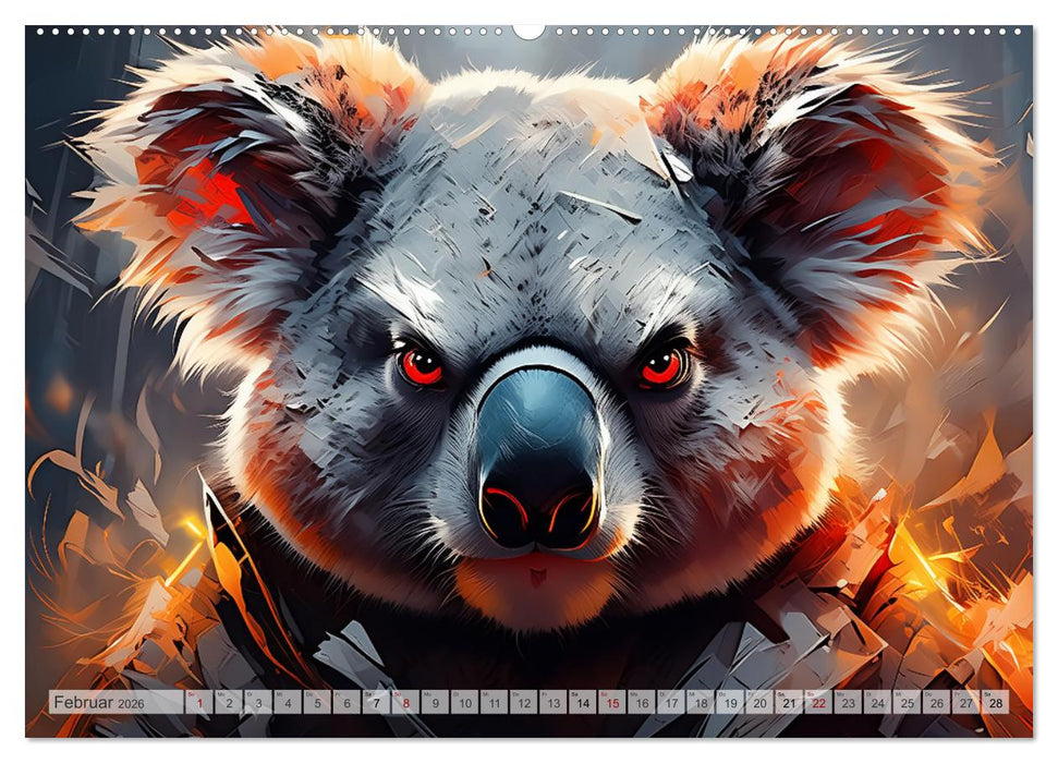 Bittersüße Miesepeter (CALVENDO Wandkalender 2026)