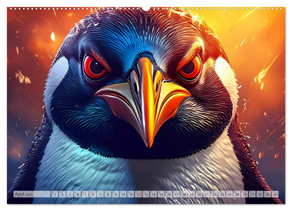 Bittersüße Miesepeter (CALVENDO Wandkalender 2026)