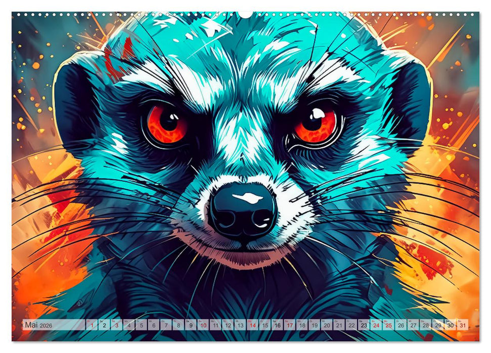 Bittersüße Miesepeter (CALVENDO Wandkalender 2026)