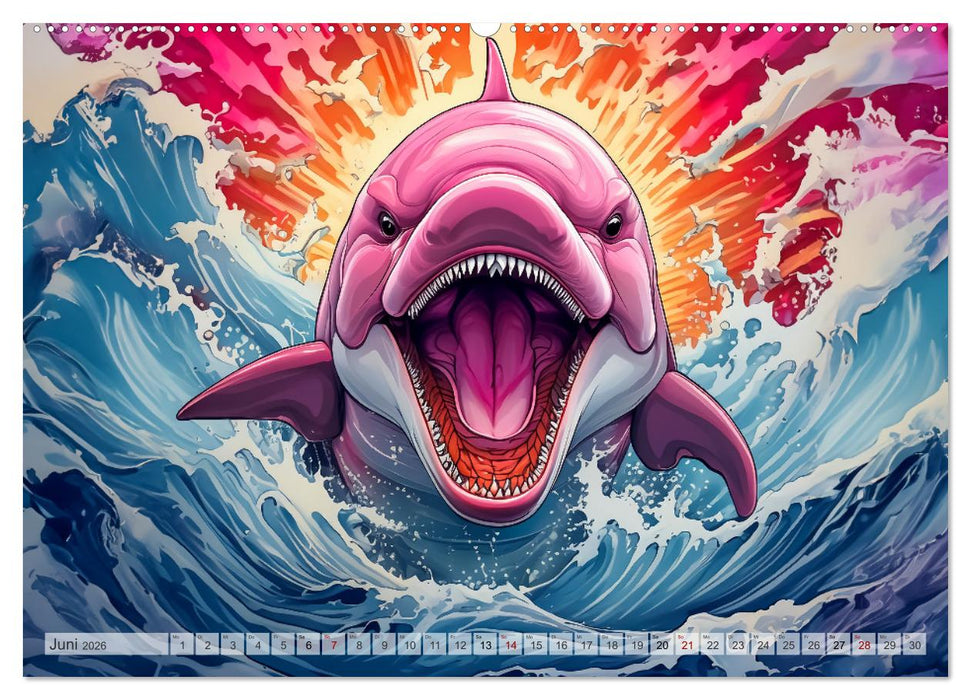 Bittersüße Miesepeter (CALVENDO Wandkalender 2026)