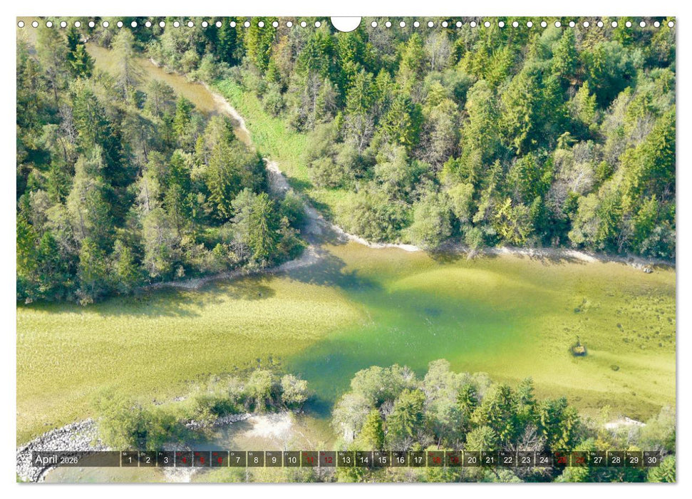 Österreich - Die Landschaft von Oben (CALVENDO Wandkalender 2026)