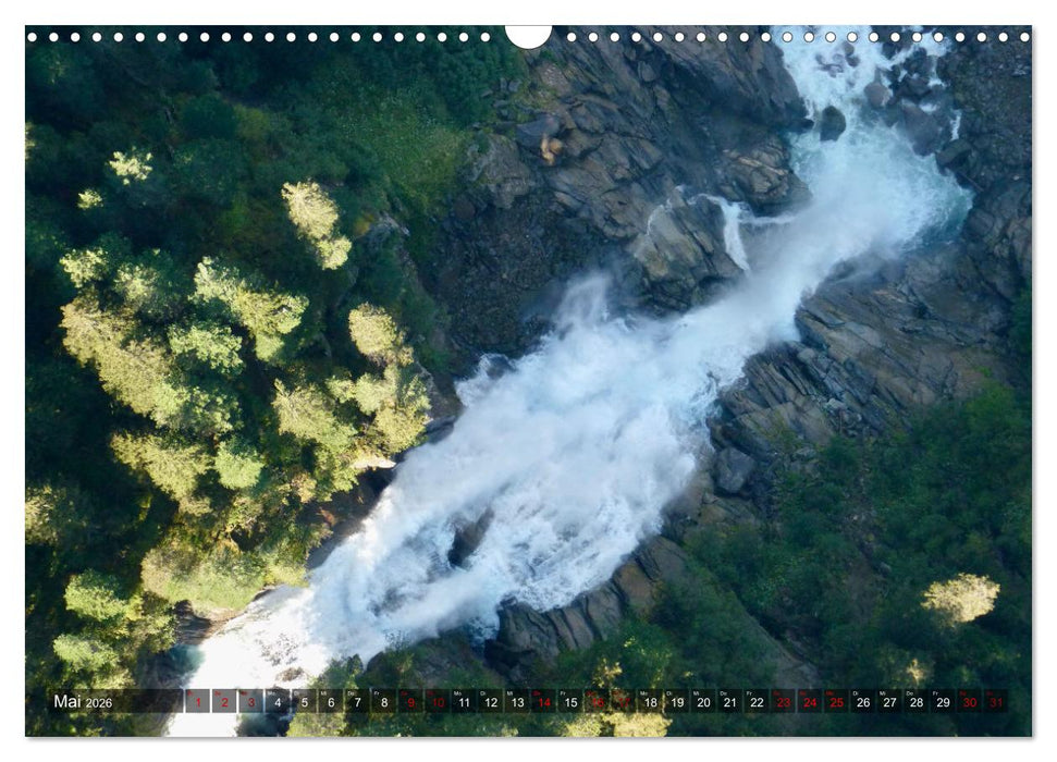 Österreich - Die Landschaft von Oben (CALVENDO Wandkalender 2026)