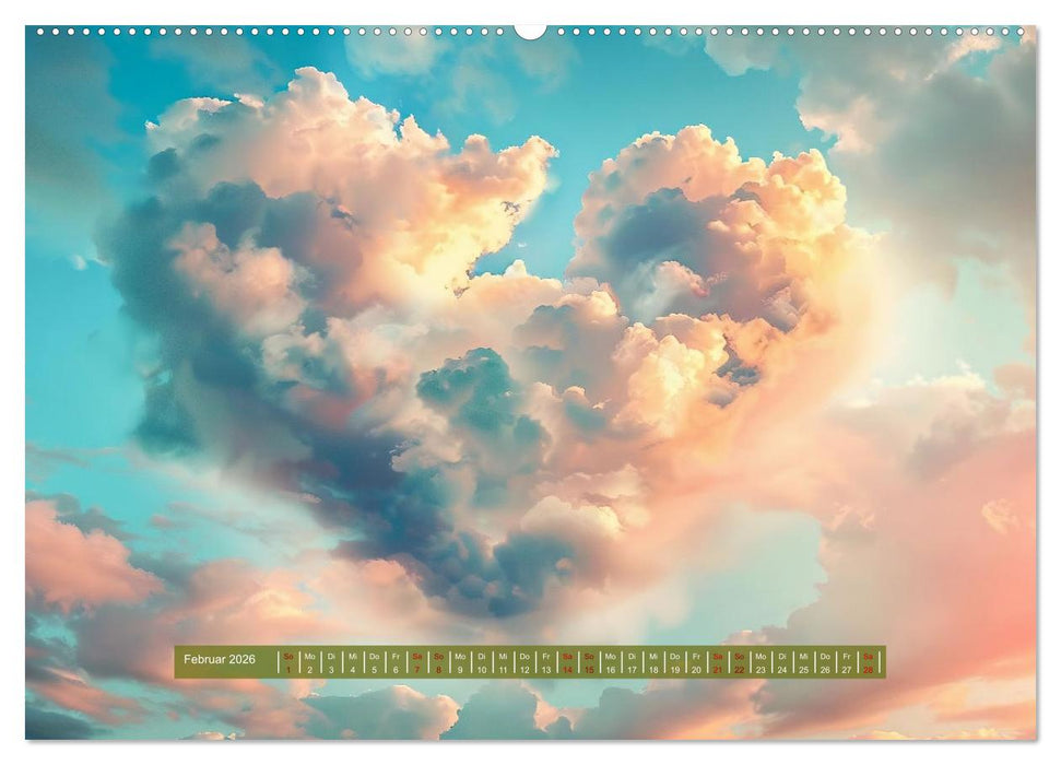 Mit dem Herzen der Natur (CALVENDO Premium Wandkalender 2026)