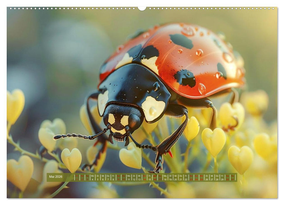 Mit dem Herzen der Natur (CALVENDO Premium Wandkalender 2026)