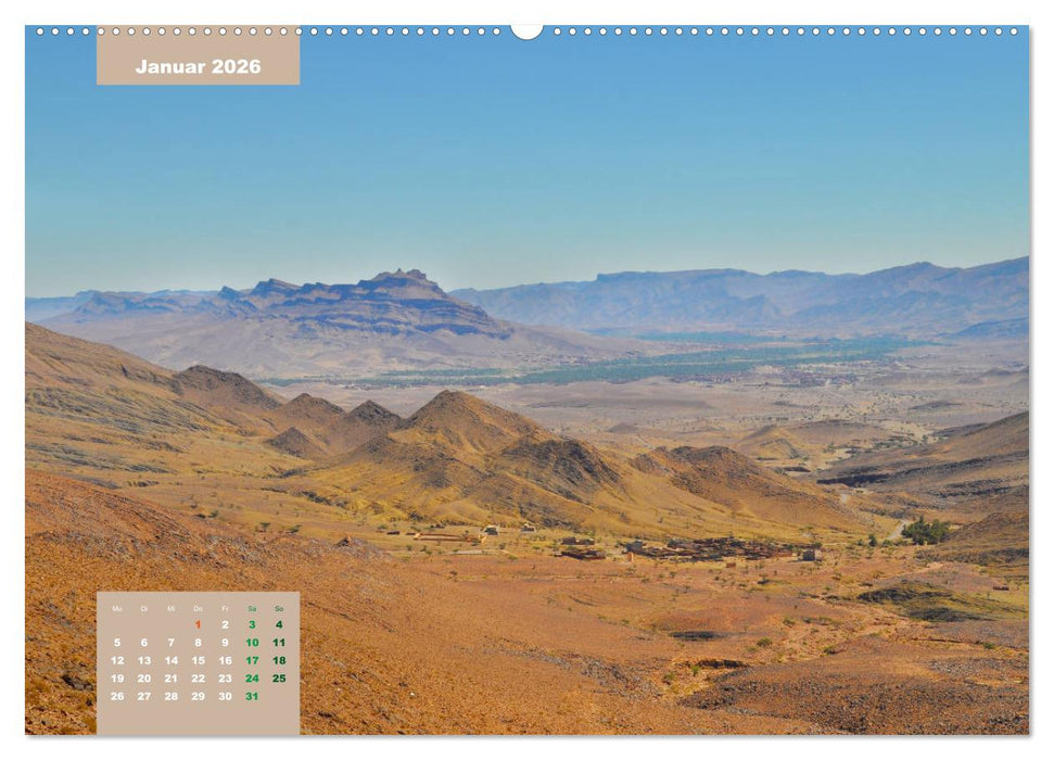 Erlebe mit mir das traumhafte Marokko (CALVENDO Wandkalender 2026)