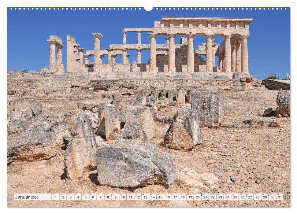 Die Architektur des alten Griechenlands (CALVENDO Premium Wandkalender 2026)