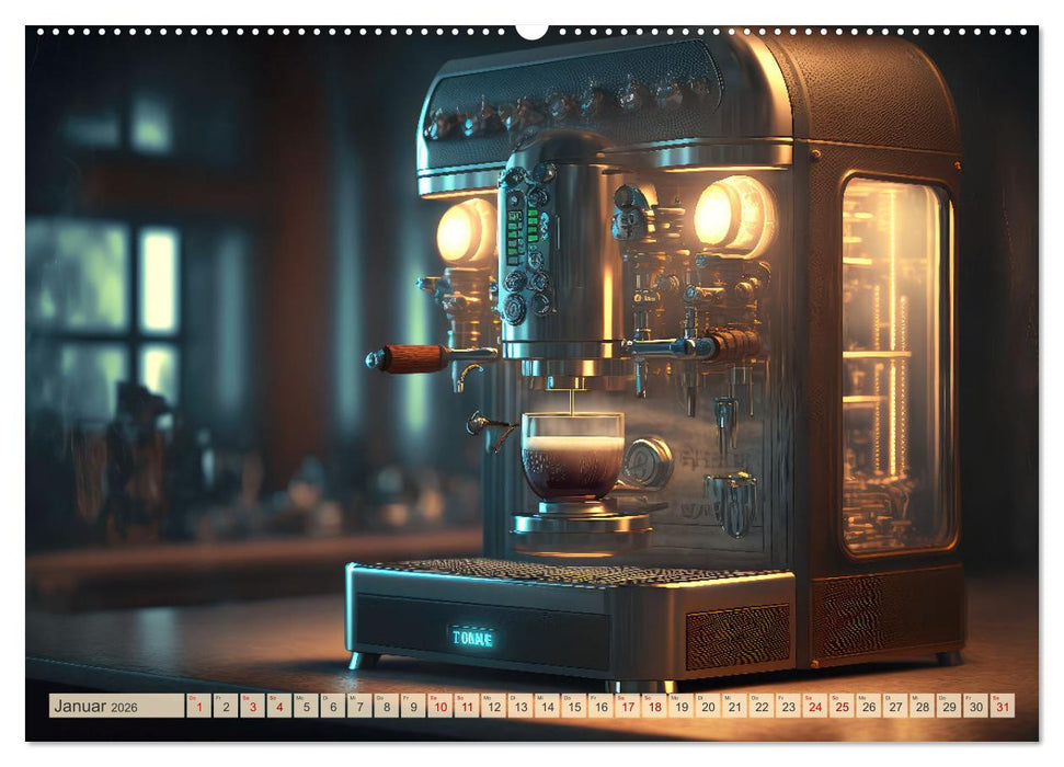 Kaffee Pause (CALVENDO Premium Wandkalender 2026)
