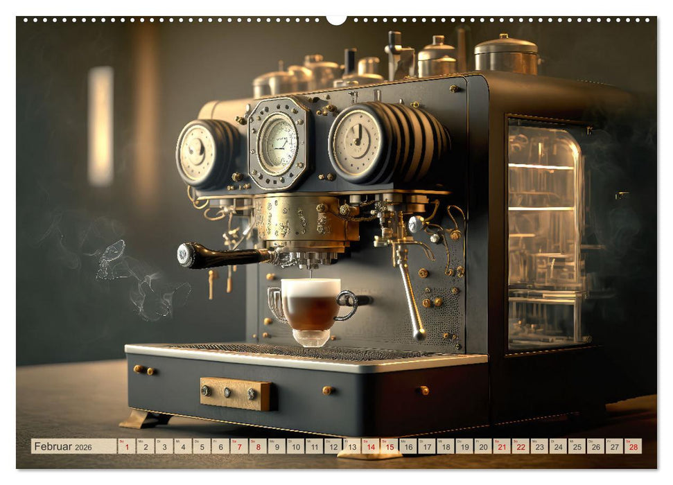 Kaffee Pause (CALVENDO Premium Wandkalender 2026)