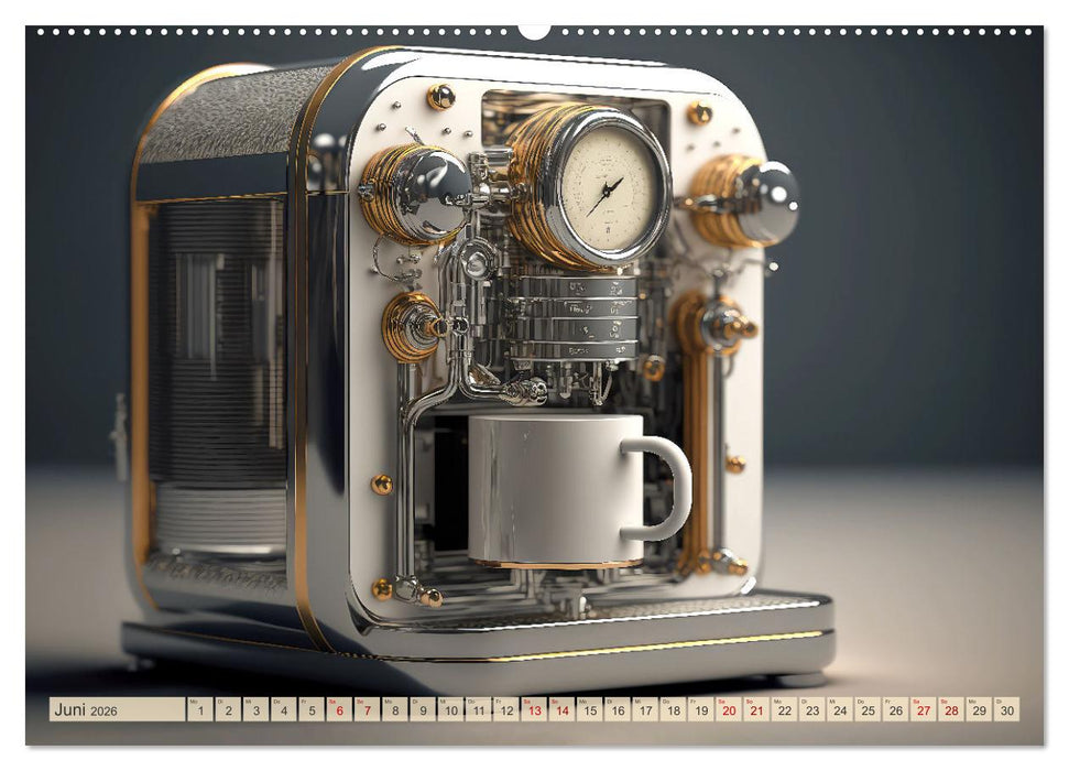 Kaffee Pause (CALVENDO Premium Wandkalender 2026)