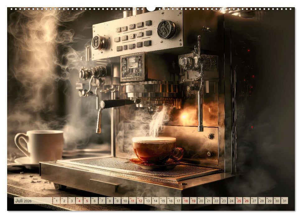 Kaffee Pause (CALVENDO Premium Wandkalender 2026)