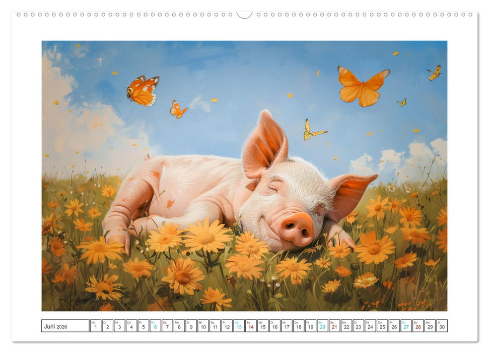 Pure Glücksmomente (CALVENDO Wandkalender 2026)