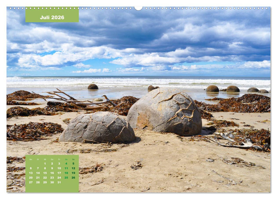Erlebe mit mir das Naturwunder Neuseeland die Südinsel (CALVENDO Premium Wandkalender 2026)