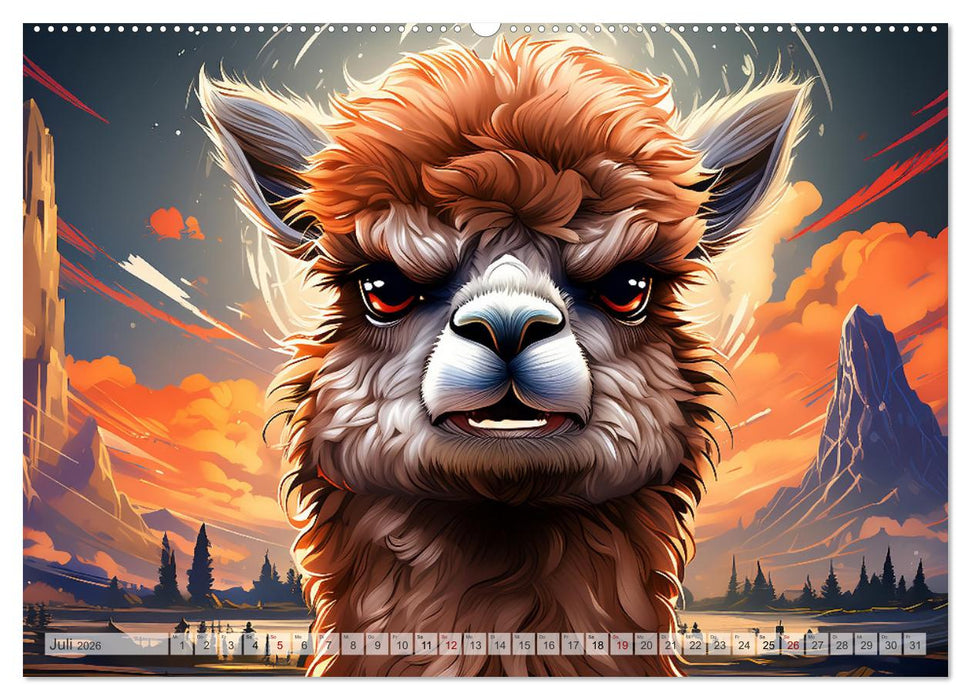 Bittersüße Miesepeter (CALVENDO Premium Wandkalender 2026)