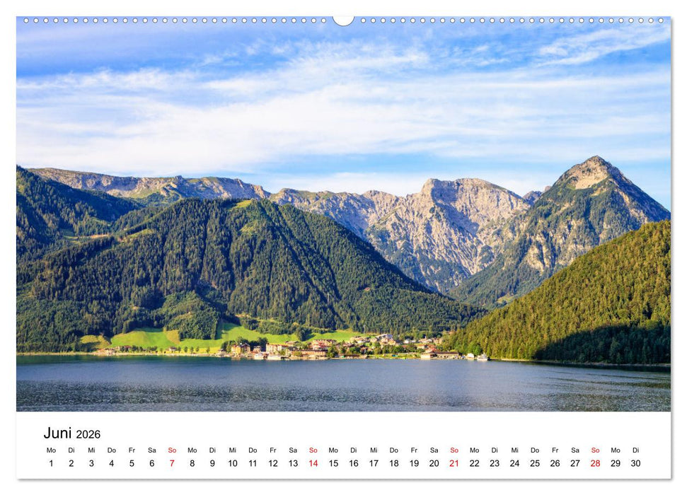 Traumhafter Achensee - eine kalendarische Reise (CALVENDO Premium Wandkalender 2026)
