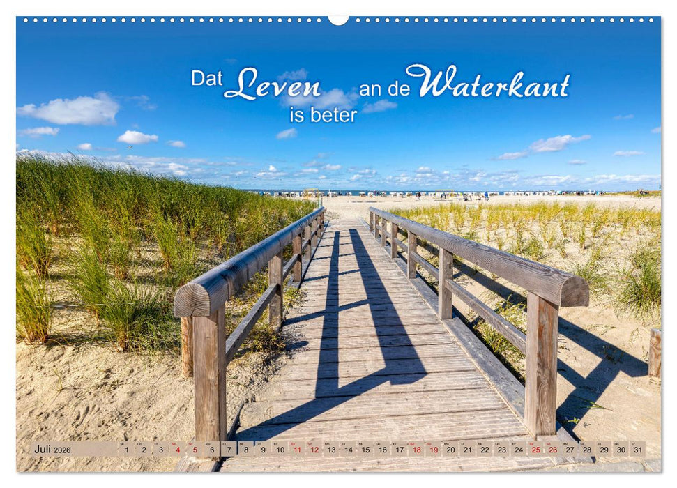 De Sprökje Kalenner "We proten platt" (CALVENDO Premium Wandkalender 2026)