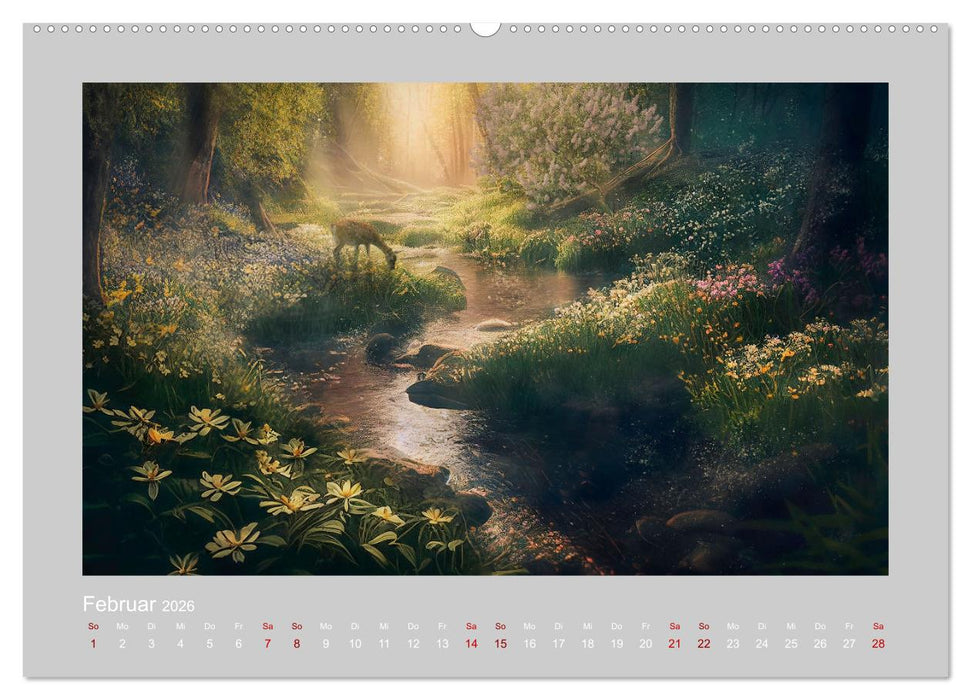 Wald der Märchen (CALVENDO Premium Wandkalender 2026)