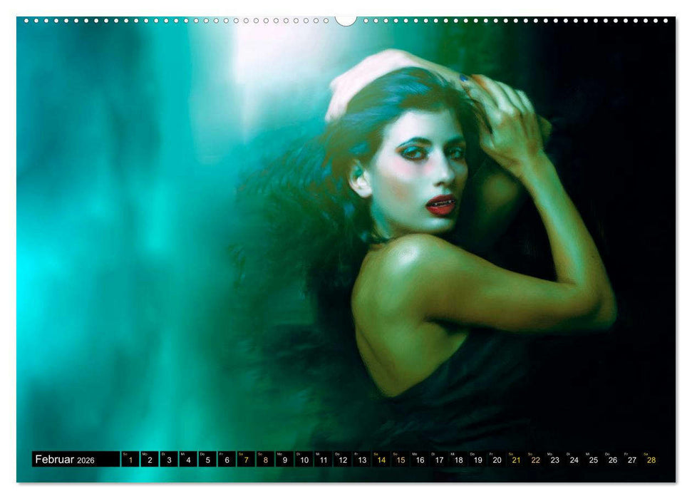 Vampire Kreaturen der Dunkelheit (CALVENDO Premium Wandkalender 2026)