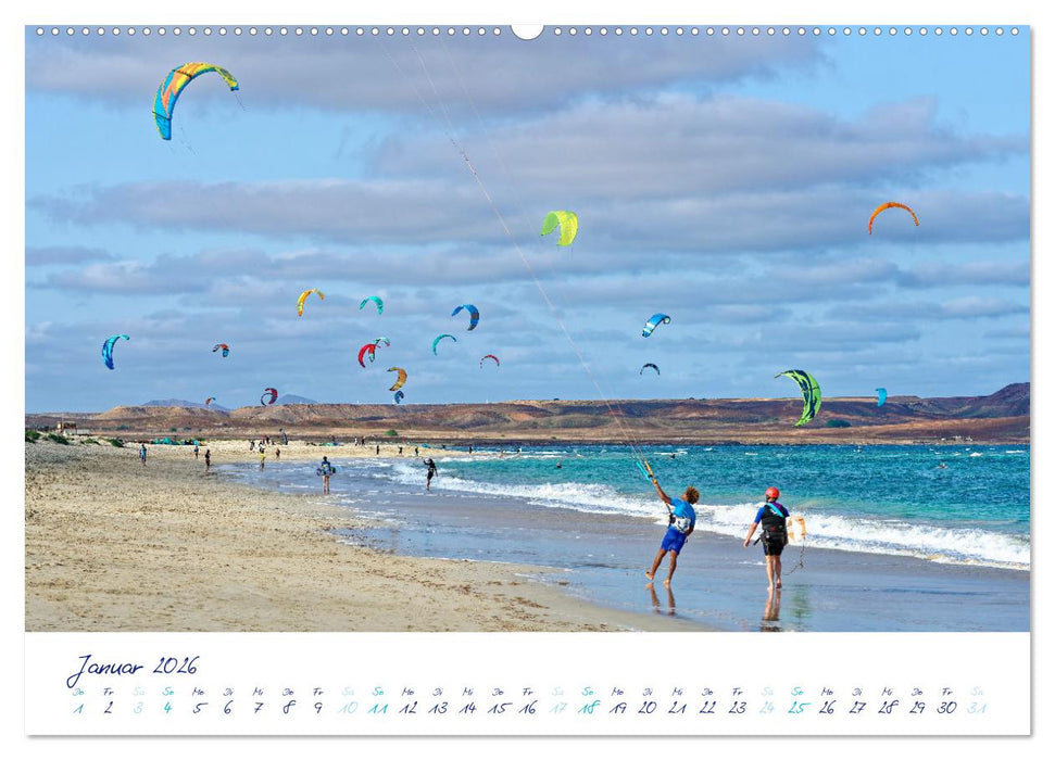 Kapverden - Inseln der Liebe (CALVENDO Premium Wandkalender 2026)