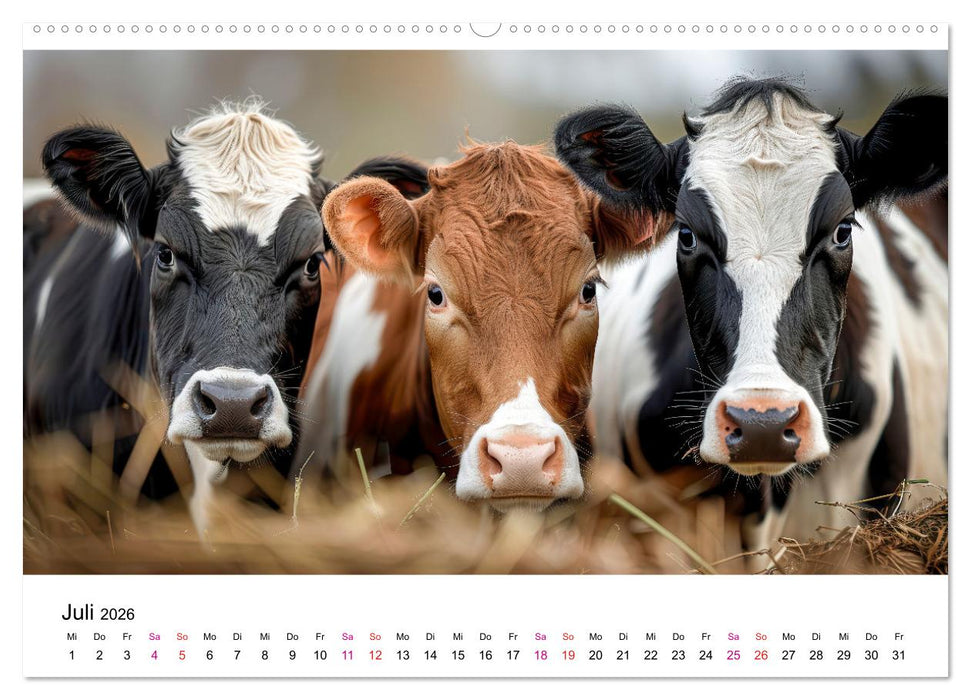 Holsteiner Schönheiten (CALVENDO Premium Wandkalender 2026)