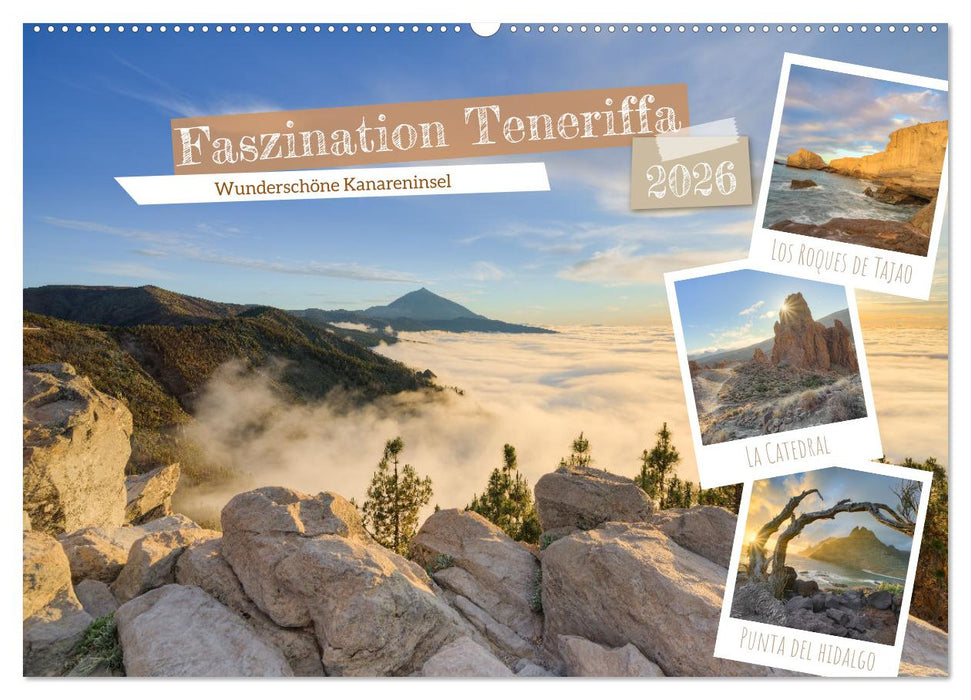 Faszination Teneriffa (CALVENDO Wandkalender 2026)