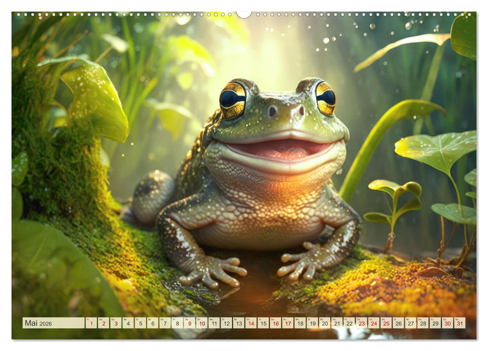 Im Paradies der Tiere (CALVENDO Premium Wandkalender 2026)