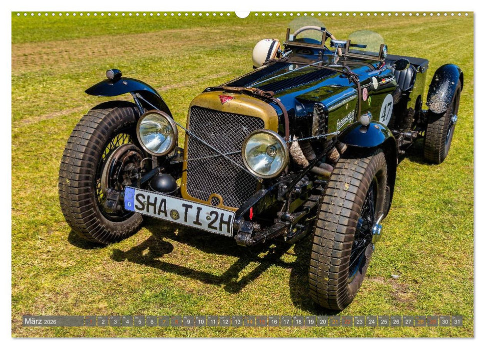 Historischer Rennsport - vom Feinsten (CALVENDO Premium Wandkalender 2026)
