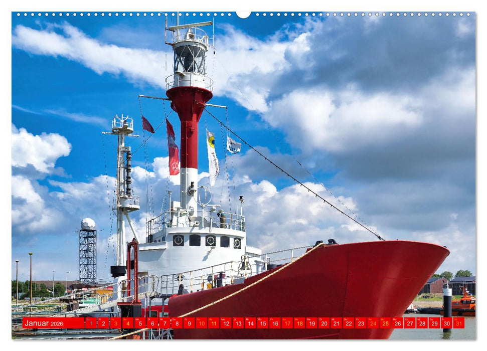 Borkum Ansichten (CALVENDO Wandkalender 2026)