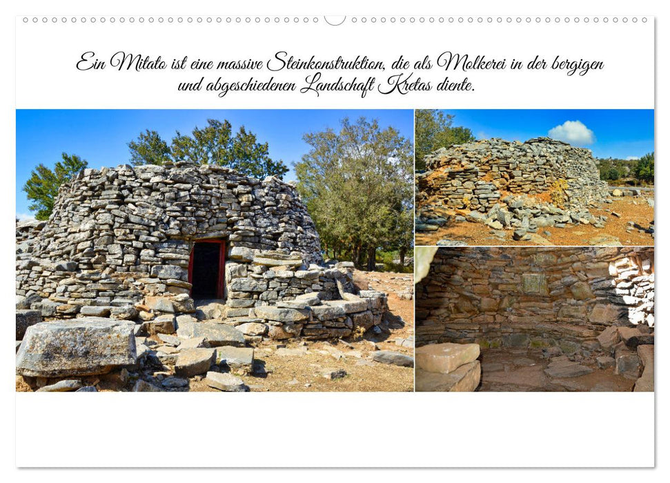 Typisch Kreta (CALVENDO Premium Wandkalender 2026)