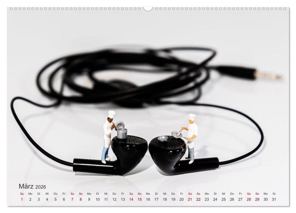 Es gibt Musik auf die Augen (CALVENDO Premium Wandkalender 2026)